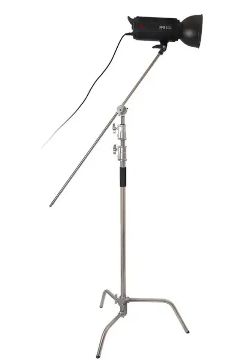 Greika Tripé Girafa Estúdio C-Stand Cs-330x (Aço Inox)