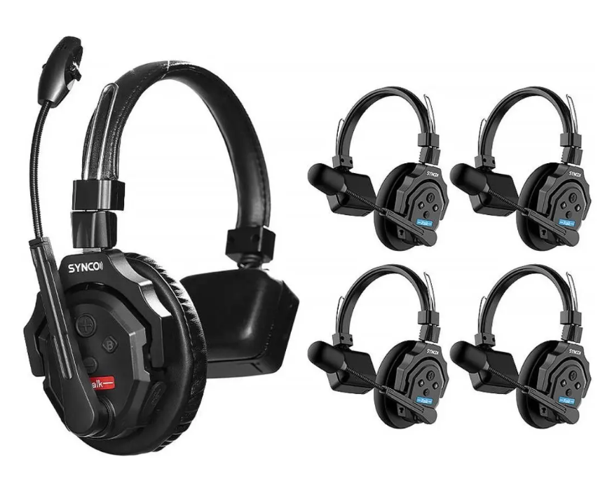 Intercomunicador Synco Xtalk X5 Completo - 5 Headset