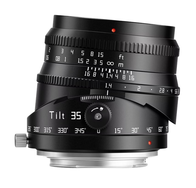 Lente Ttartisan 35mm F1.4 Tilt