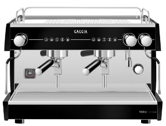 MAQUINA DE CAFE GAGGIA VETRO COM 2 GRUPOS 220V