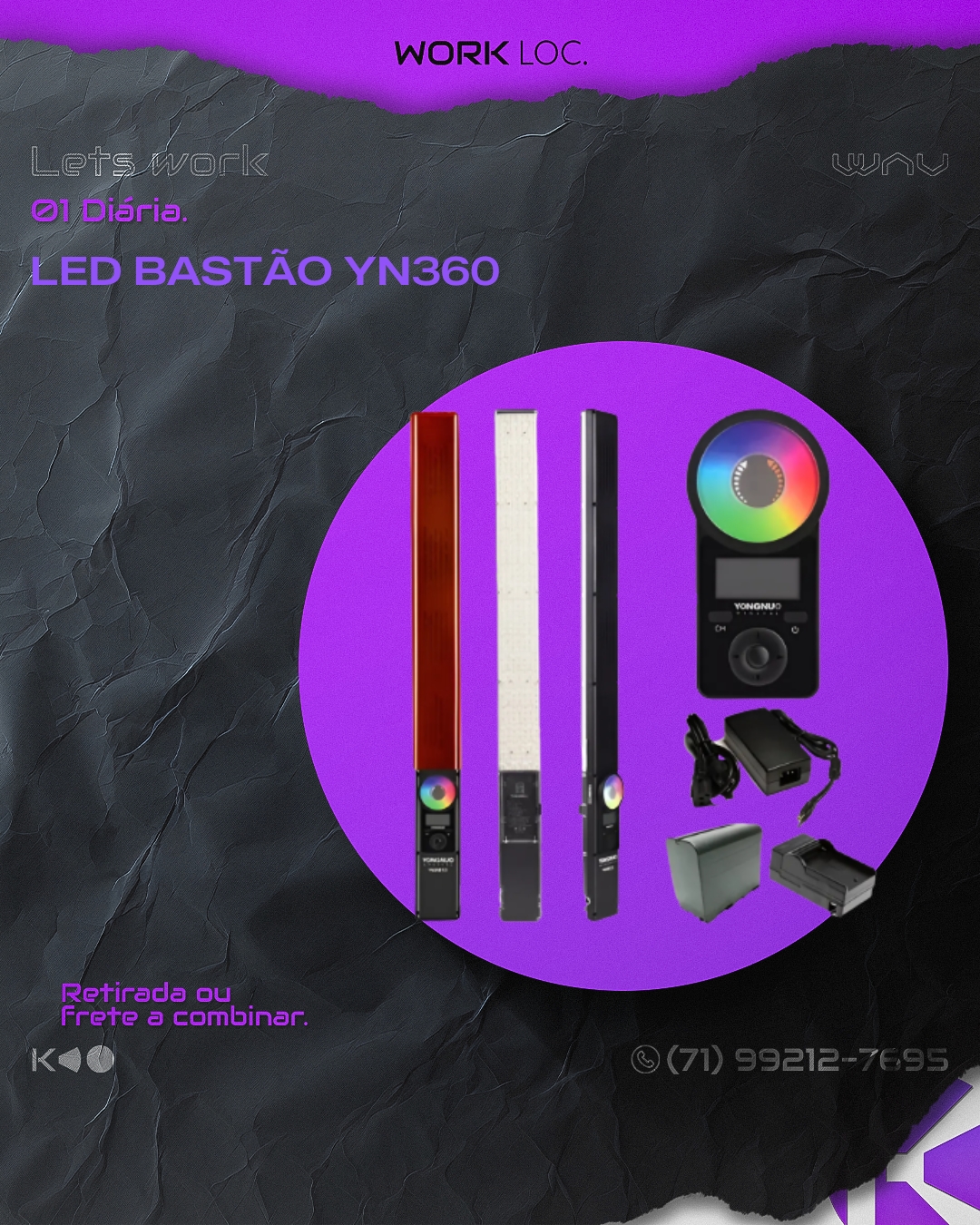 LED BASTÃO YN360