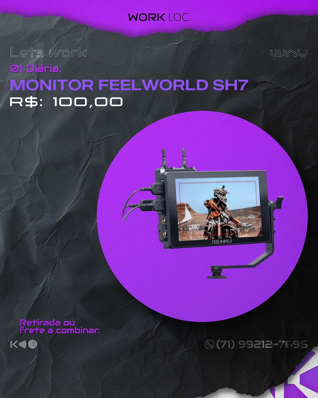 MONITOR FEEWORLD SH7