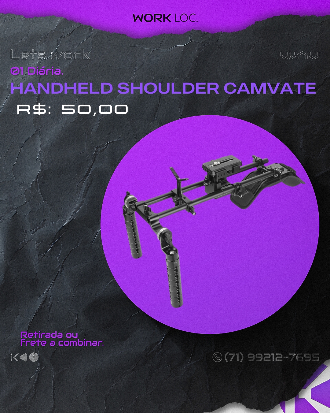 HANDHELD SHOULDER CAMVATE
