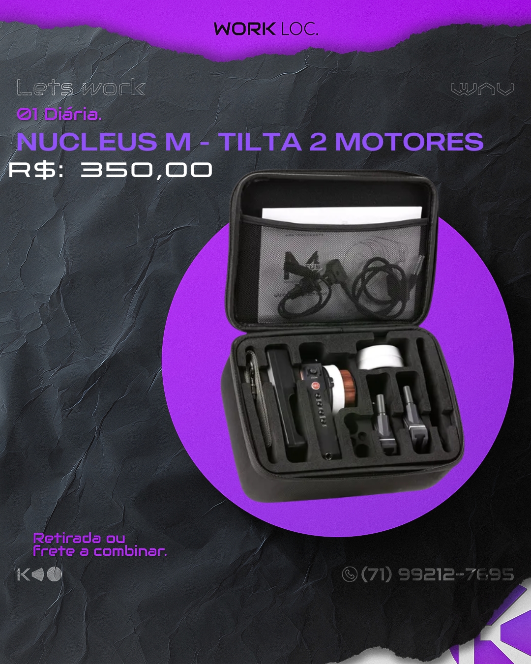 NÚCLEUS M - TILTA 2 MOTORES