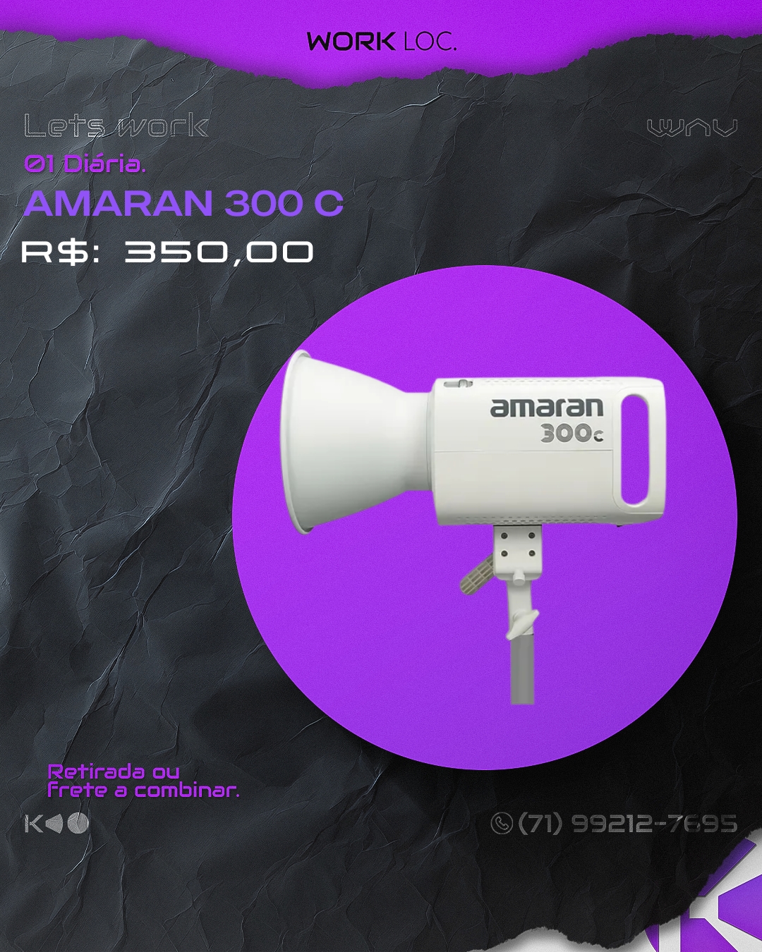 LUZ AMARAN 300C