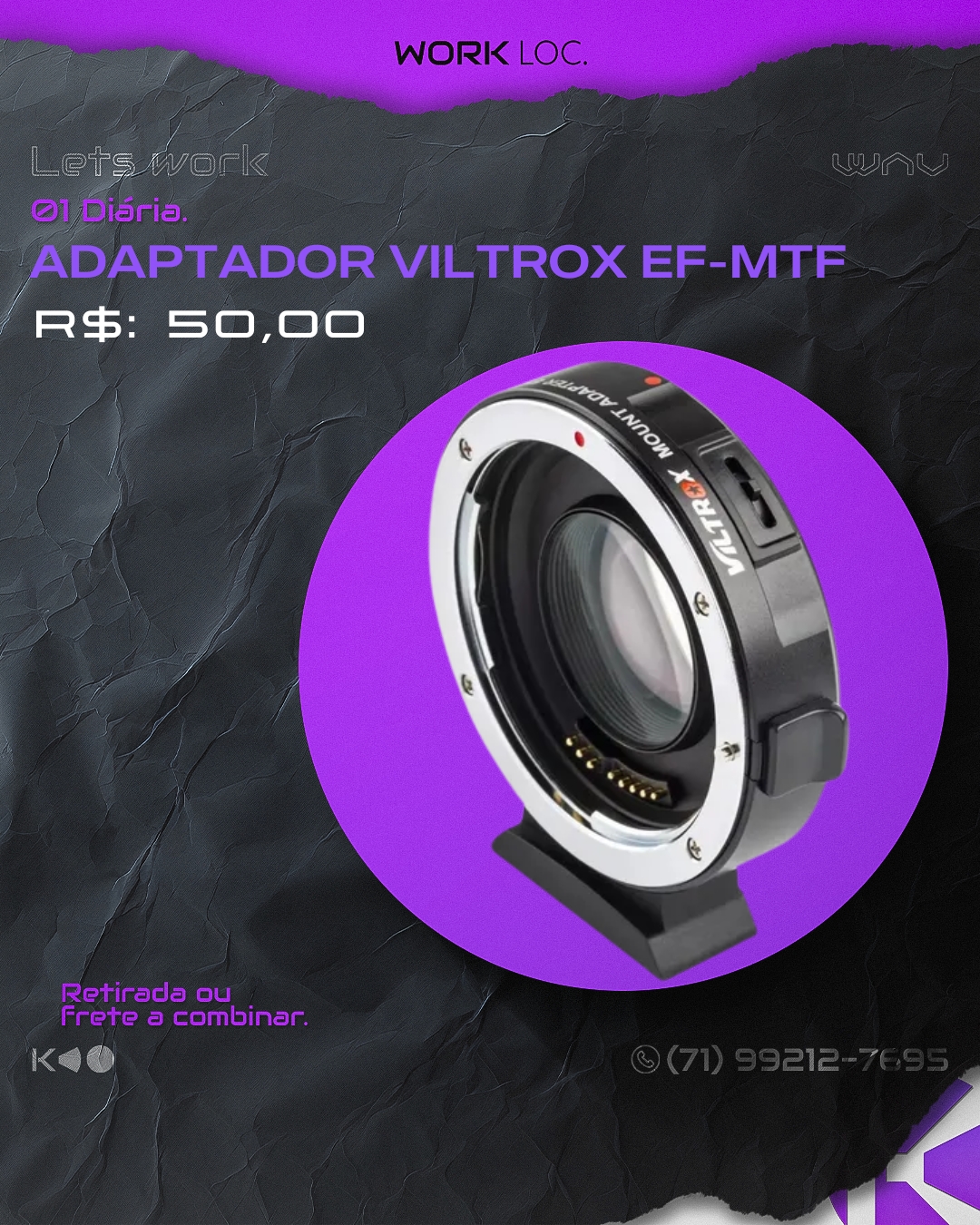 ADAPTADOR VILTROX EF-MTF