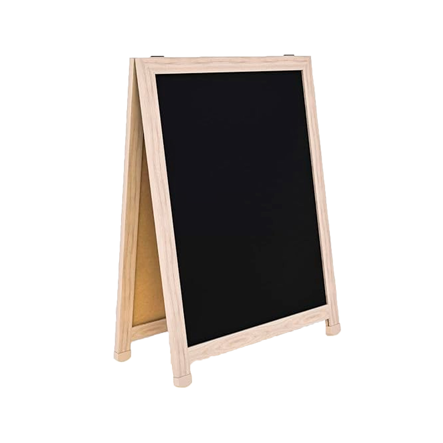 Cavalete de Loja Duplo Soft CARVALHO – Estrutura em MDF Prime