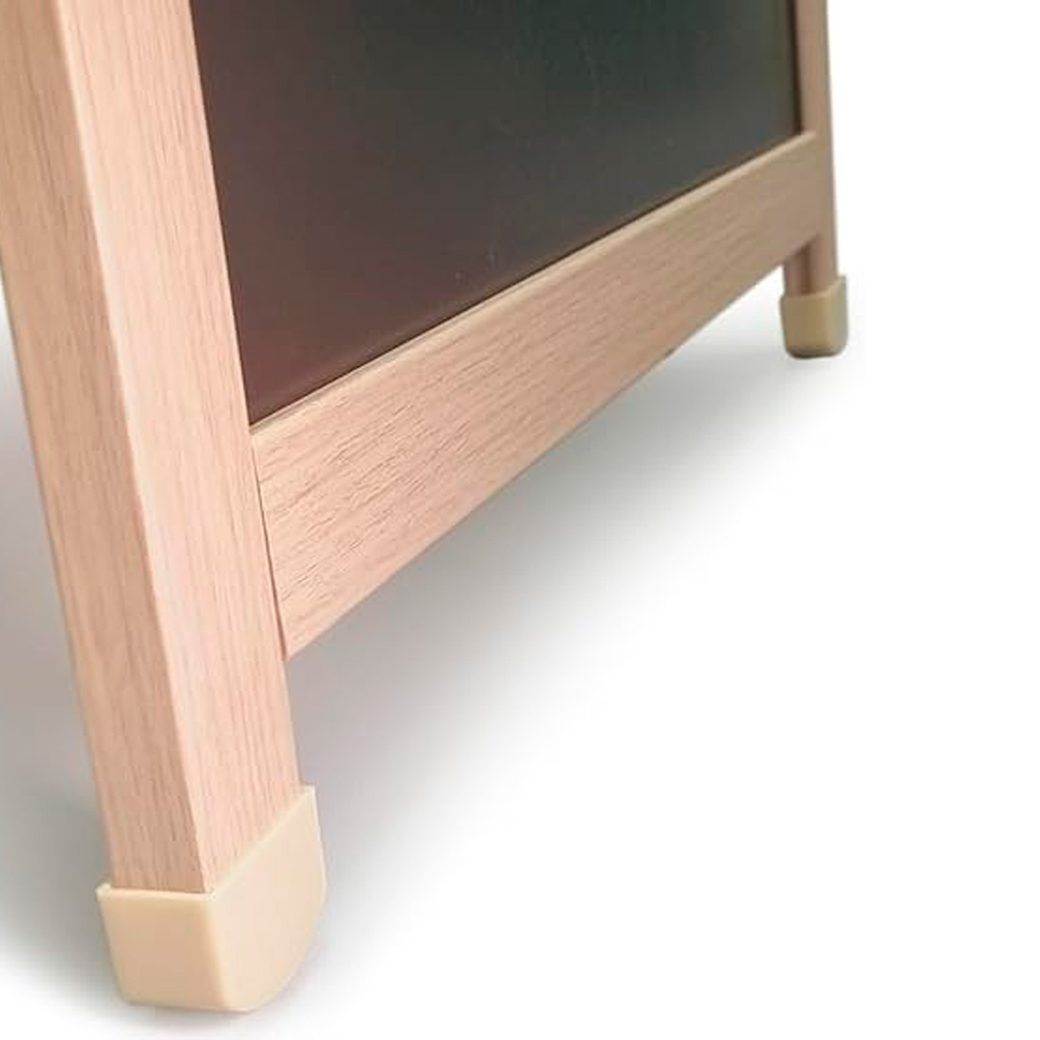 Cavalete de Loja Duplo Soft CARVALHO – Estrutura em MDF Prime