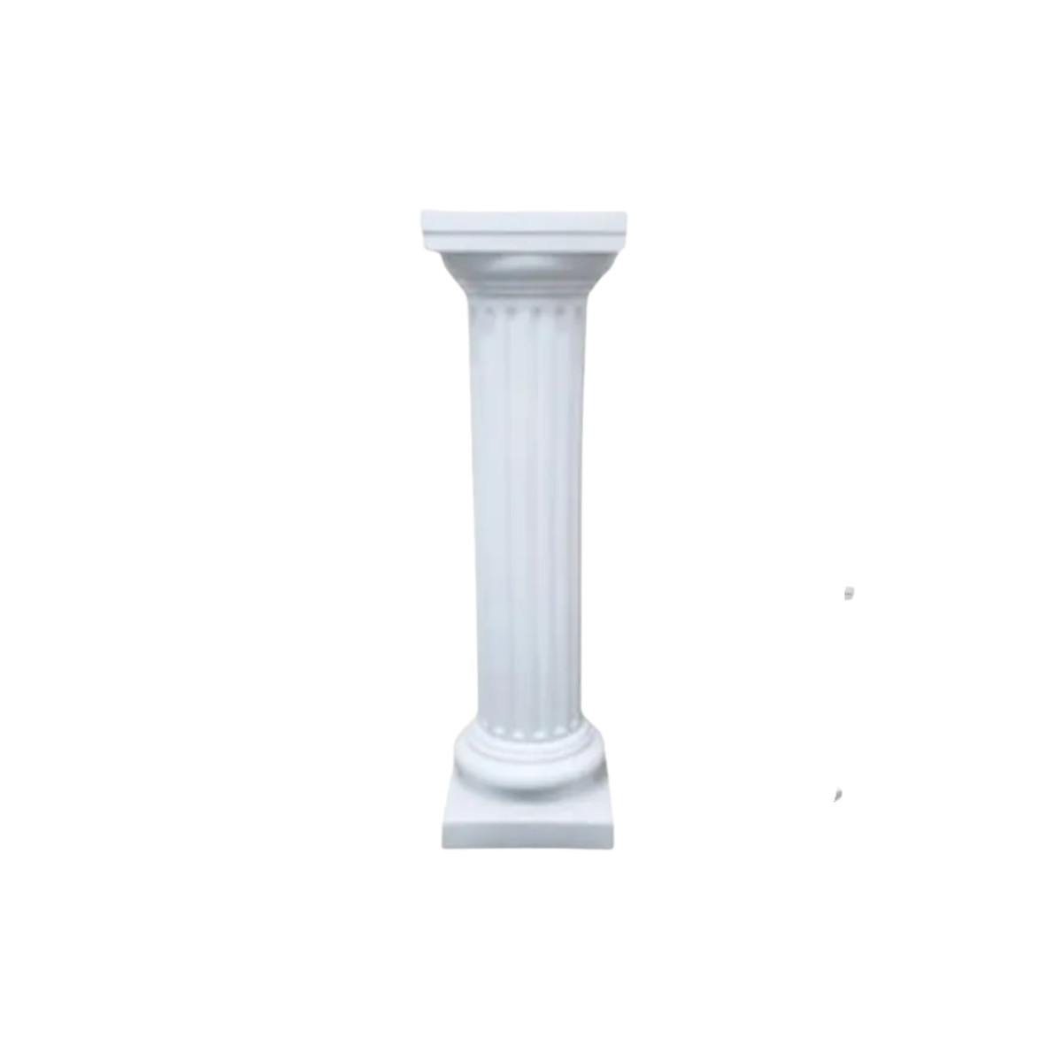 Coluna Grega Decorativa BRANCA (1,00m) – Leve e Sofisticada