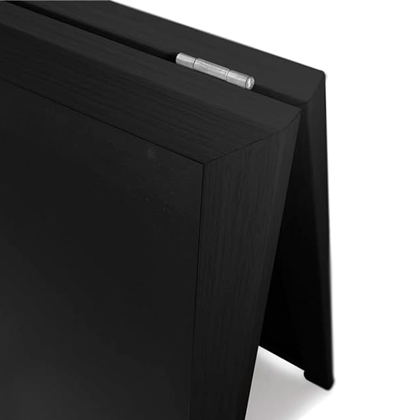 Cavalete de Loja Duplo Soft PRETO – Estrutura em MDF Prime