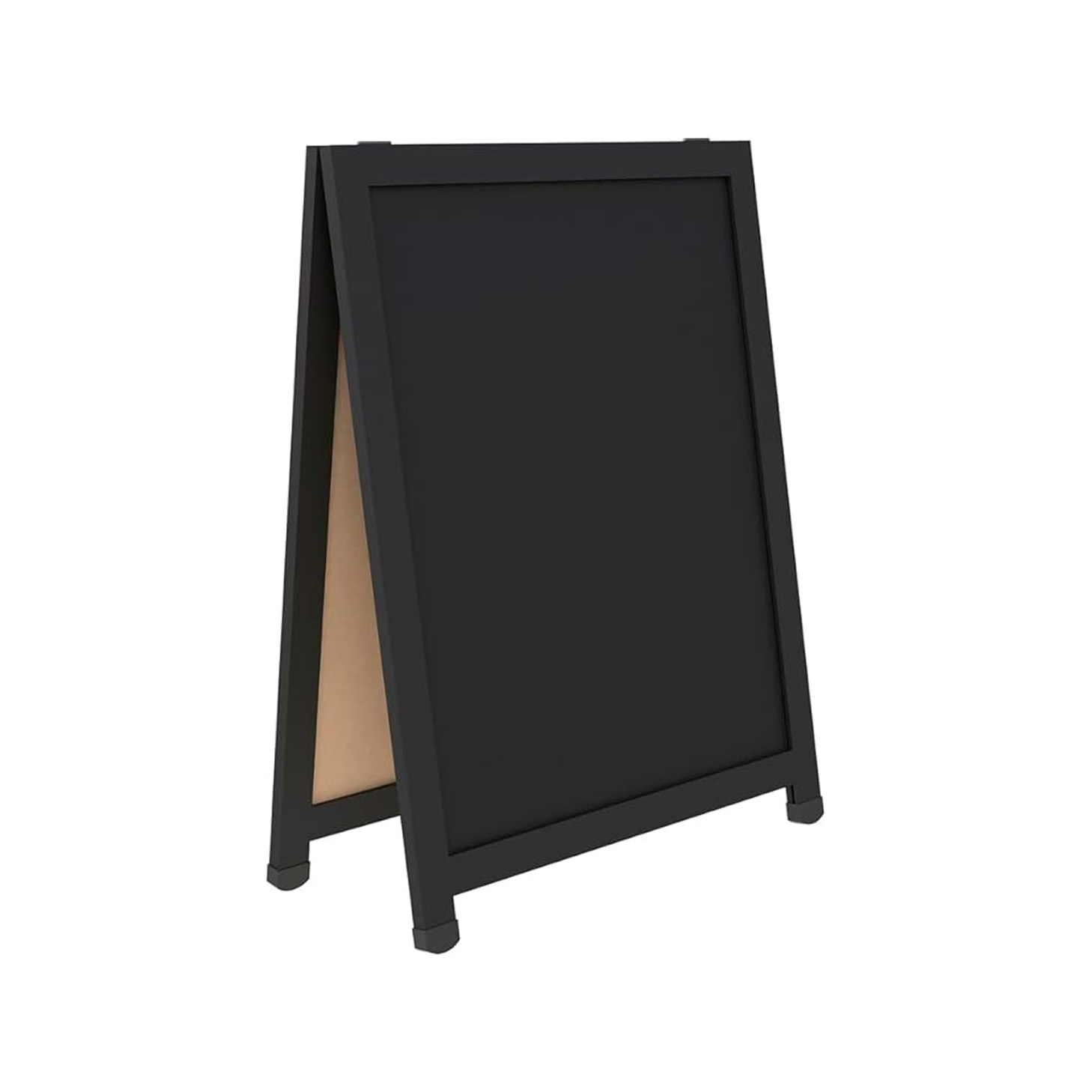 Cavalete de Loja Duplo Soft PRETO – Estrutura em MDF Prime