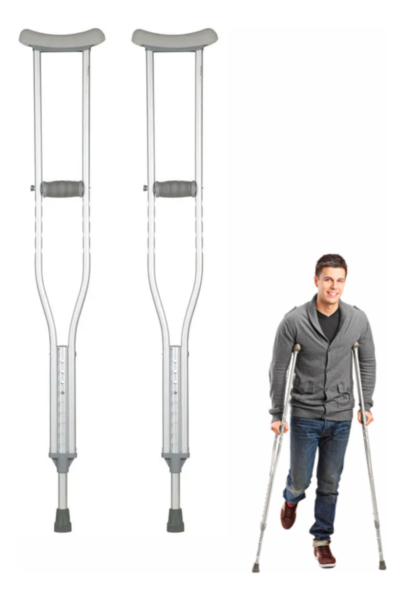 MULETA AXILAR ATÉ 130KG UNIDADE