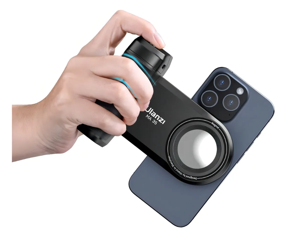 Suporte De Celular Com Grip Bluetooth Magnetico Ulanzi Ma35