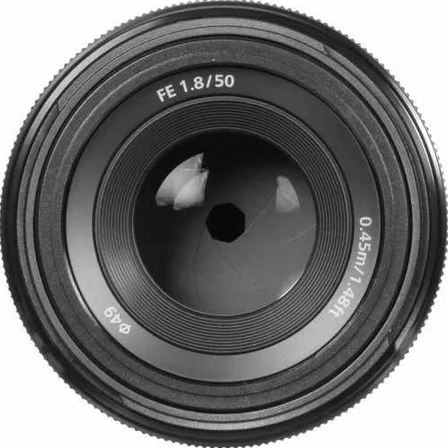 Lente Sony Alpha FE 50mm F 1.8 E-Mount Full Frame