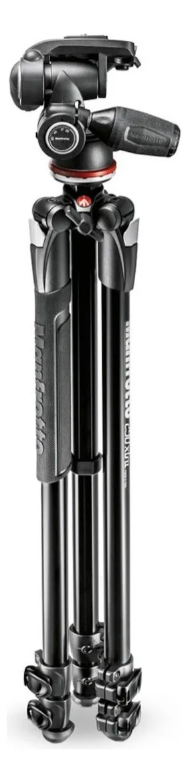 Tripé Manfrotto MK290xTA3-3w 290 Xtra com 3 cabeças de movimento