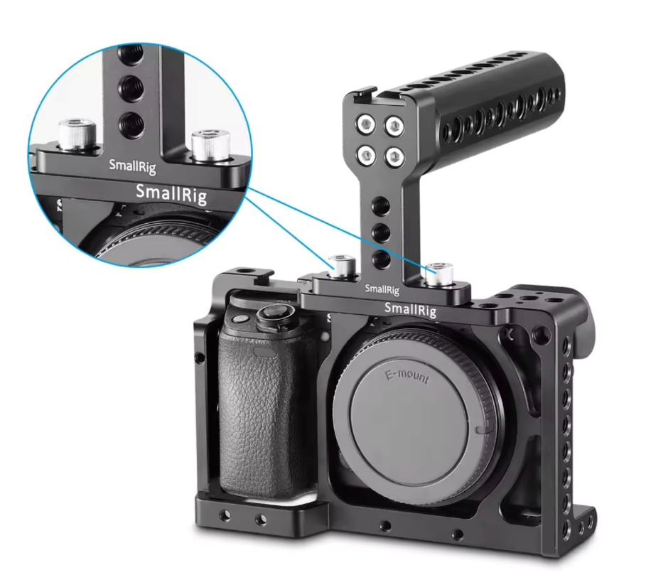 Kit De Gaiola Smallrig para Sony Zv-e10 II + Top Handle Punho Superior