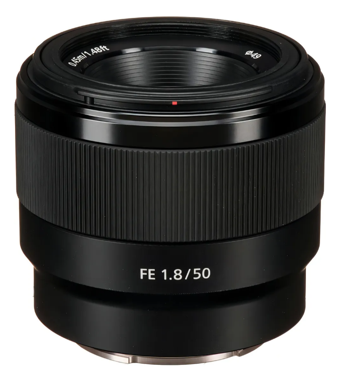 Lente Sony Alpha FE 50mm F 1.8 E-Mount Full Frame