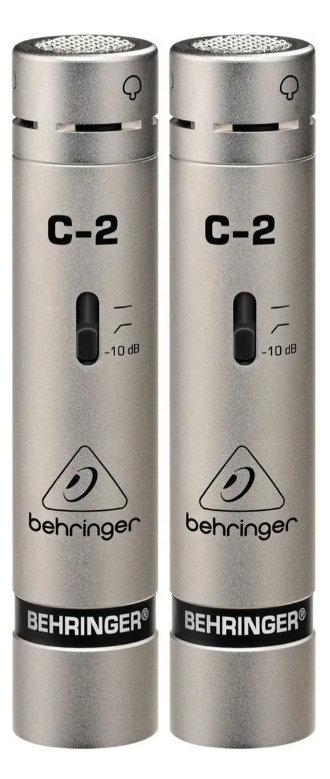 Microfones Behringer C-2 Condensador Cardioide cor prateado
