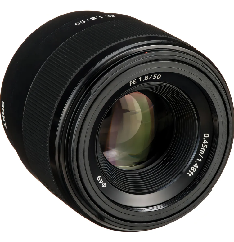 Lente Sony Alpha FE 50mm F 1.8 E-Mount Full Frame