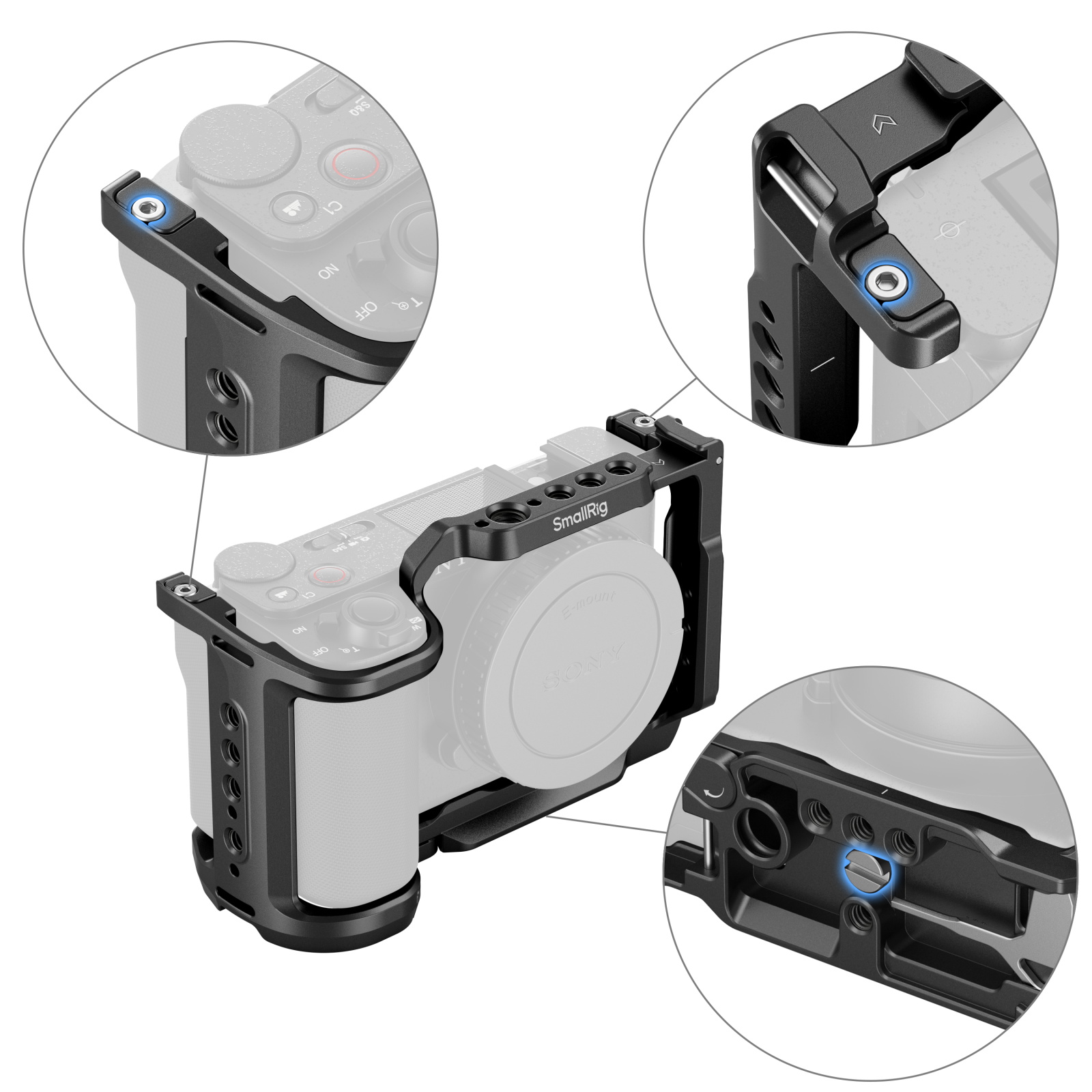 Case Gaiola p/ Sony ZV-E10 II