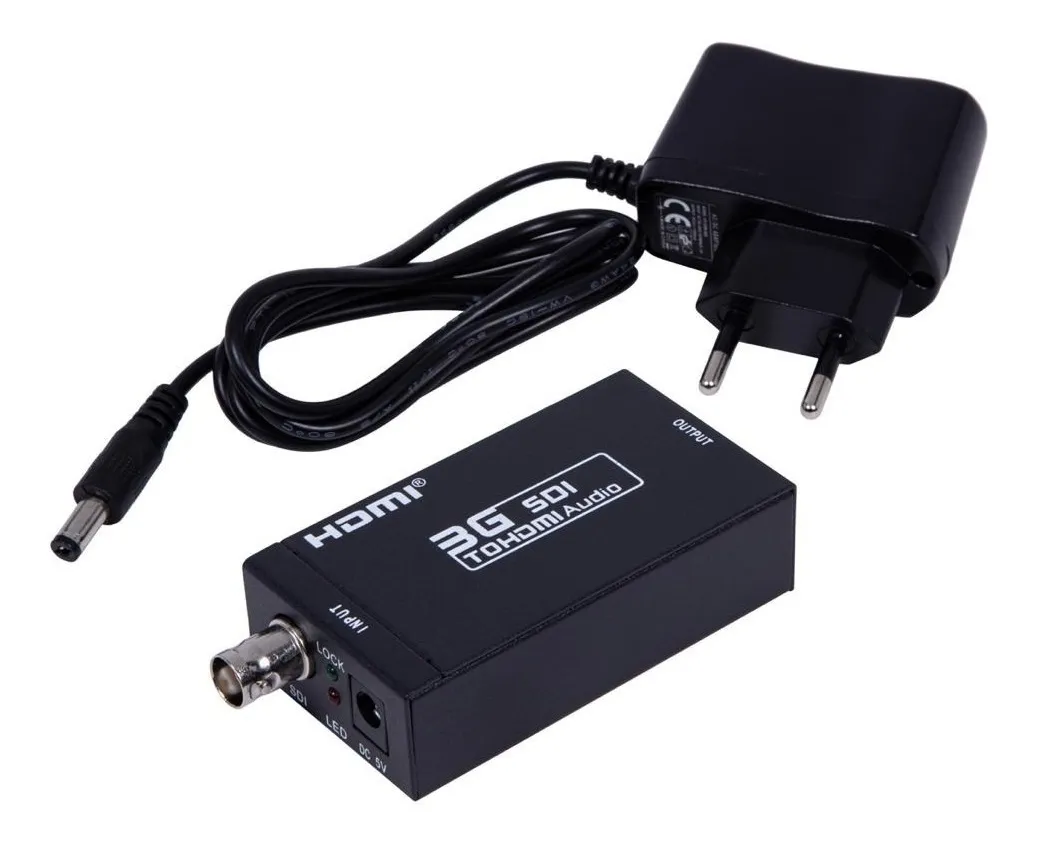 Conversor Sdi Para Hdmi Alta Definição Full Hd 3g Sdi