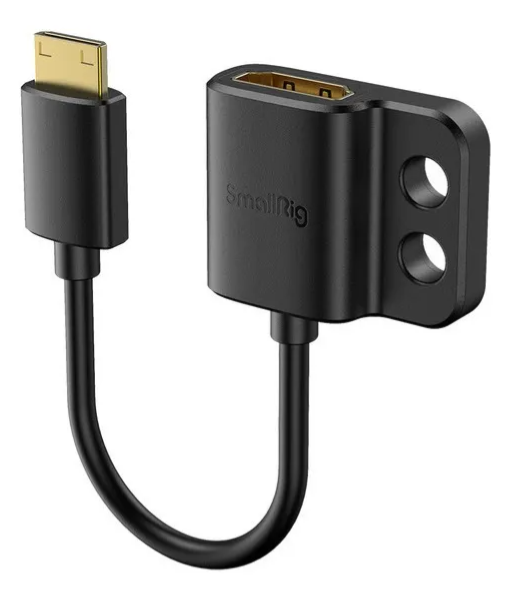 Cabo Adaptador Mini Hdmi P/ Hdmi Smallrig Ultra Slim