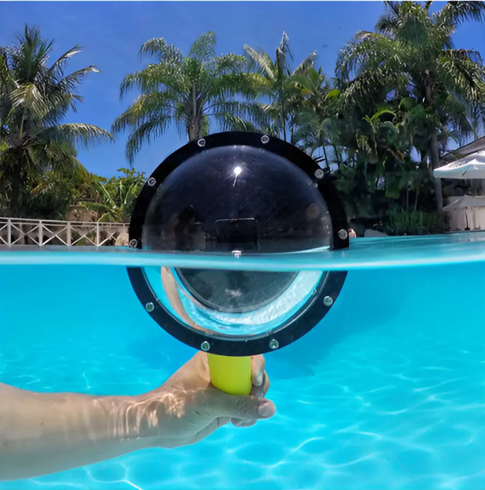 Dome Meudome Touch Hero 9/10/11/12/13 Para Caixa Estanque GoPro