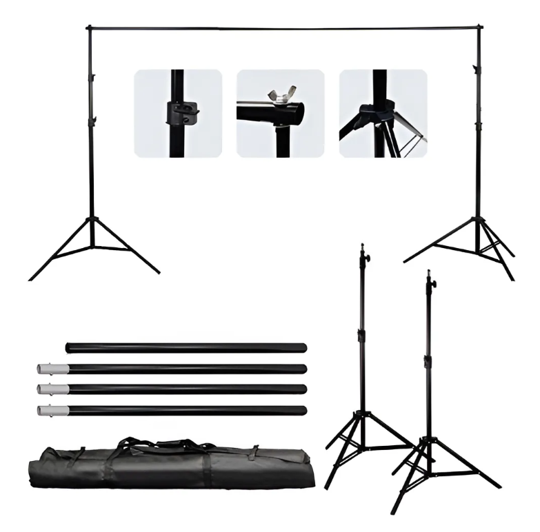 Suporte Fundo Infinito Fotográfico Greika Ys-300 3m Alumínio Portátil