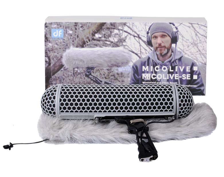 Kit Blimp Rode Windshield E Suspensão Rycote Para Microfones