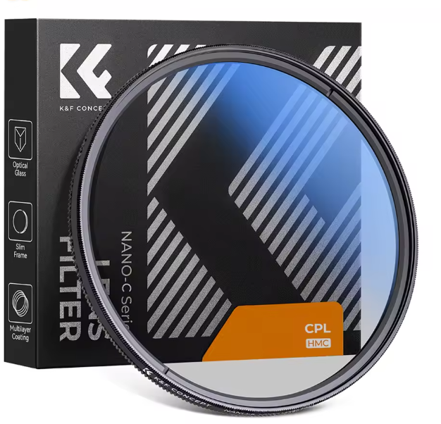 Filtro CPL Nano C Series HMC K&F Concept — 77mm Filtro CPL Nano C Series HMC K&F Concept — 77mm