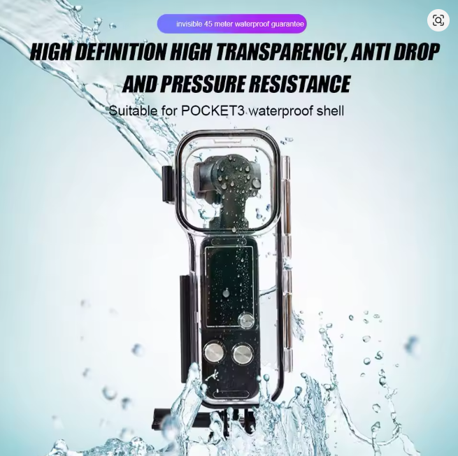 Case à prova d'água para DJI OSMO pocket 3 + acessórios