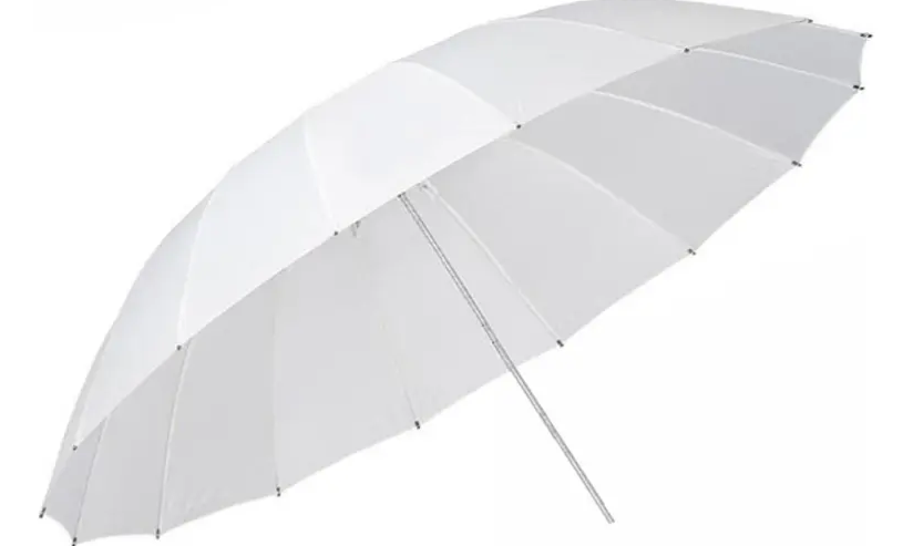 Sombrinha Difusora Branca Gigante Greika Yu304 140 Cm