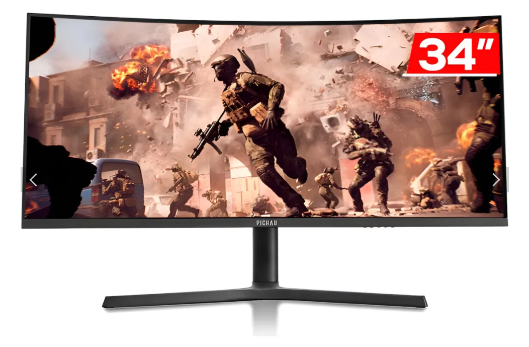Monitor Gamer Pichau Nexus 34 Neo 34 Pol Va Ultrawide Curvo 165Hz