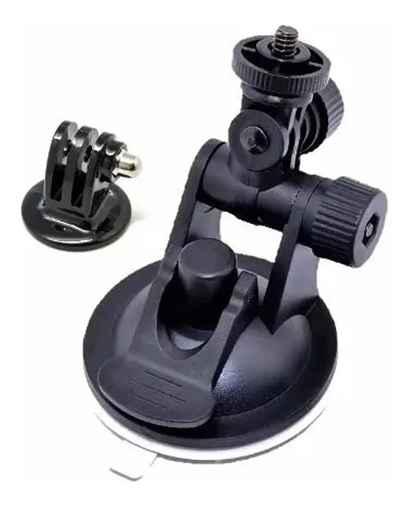 Suporte P/painel E Párabrisa A Vácuo De Sucção Ventosa - GoPro/DJI Action/Insta360