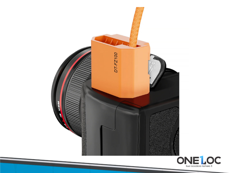 Cabo USB-C com Dummy Battery Sony NP-FZ100 ZGCINE