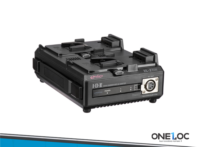 Carregador Duplo IDX VL-2 PLUS V-Mount