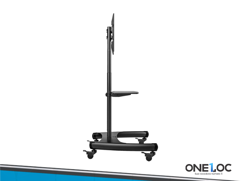 Suporte Pedestal Com Rodas P/ Tvs