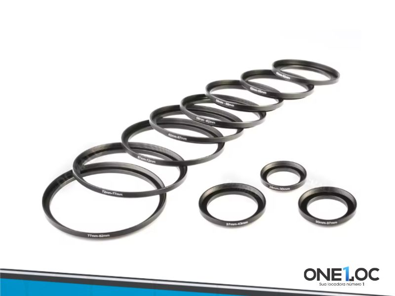 KIT ANEIS ADAPTADORES   11 PCS  26 ~ 82mm K & f