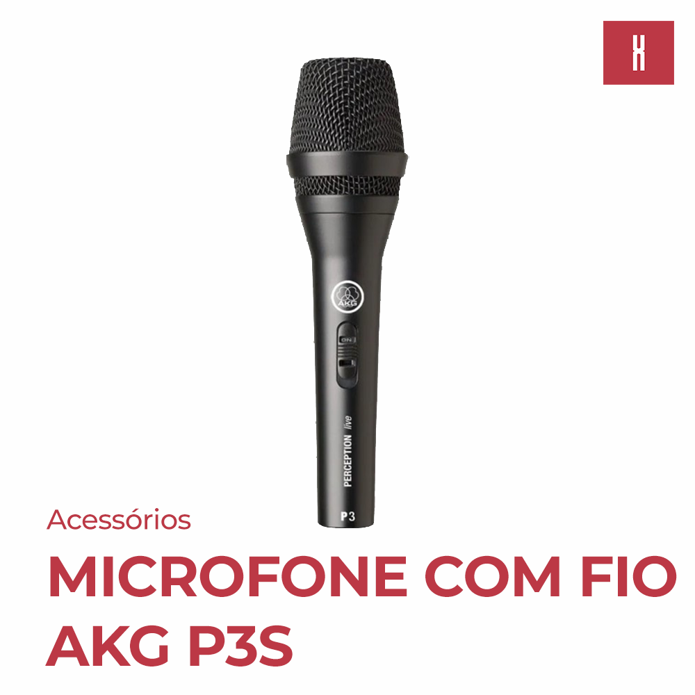 MICROFONE COM FIO