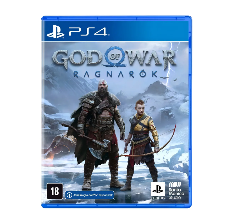 Jogo God of War – Aventura Mitológica com Kratos e Atreus – PS4