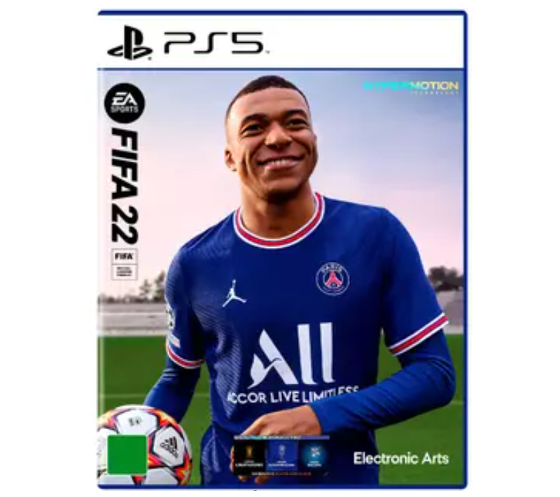 Jogo FIFA 22 para PS5 – Futebol com Jogabilidade Realista e Times Atualizados