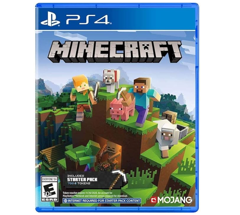 Jogo Minecraft – Edição PlayStation 4 com Modo Criativo e Sobrevivência