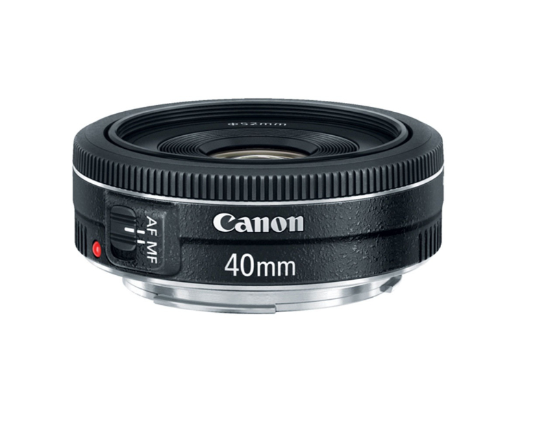 Lente Canon EF 40mm f/2.8 STM – Pancake Compacta com Foco Silencioso