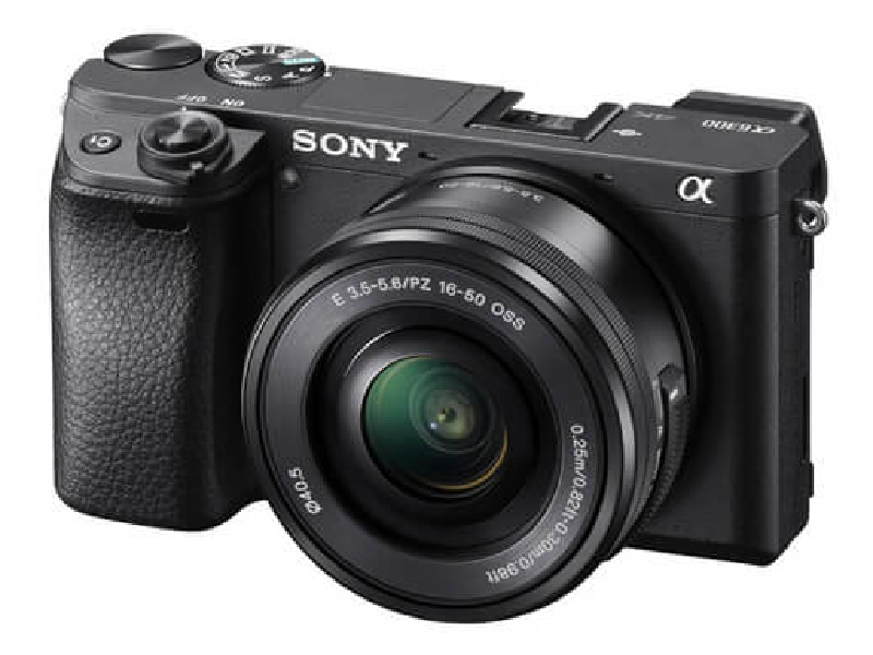 Câmera Sony Alpha 6300 Mirrorless com Vídeo 4K e Foco Rápido