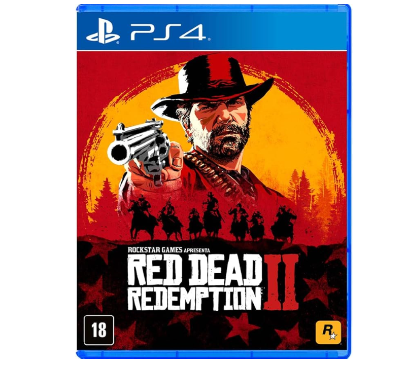 Jogo Red Dead Redemption 2 – Faroeste com Mundo Aberto e História Imersiva – PS4