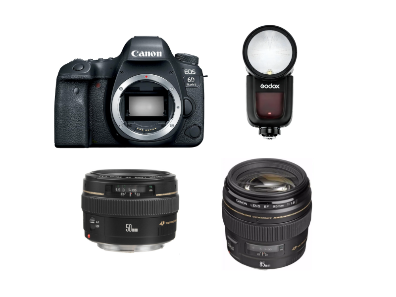 Kit Retrato & Estúdio Móvel