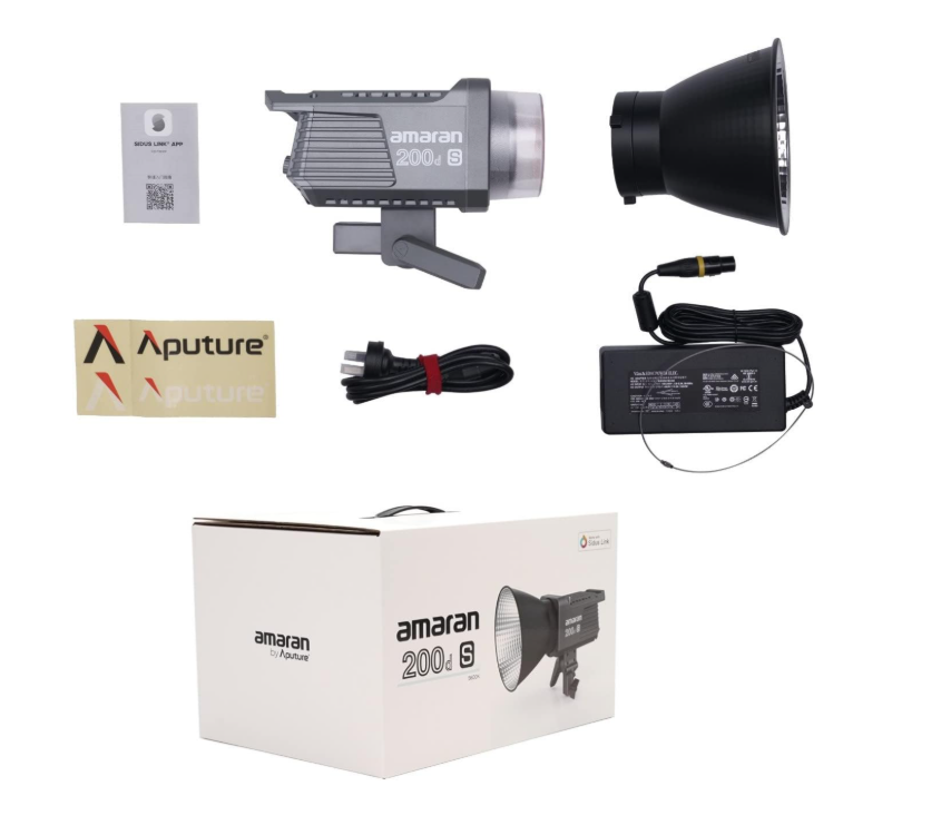 Iluminador Profissional Aputure Amaran 200d 5600k - Iluminador de estudio profissional