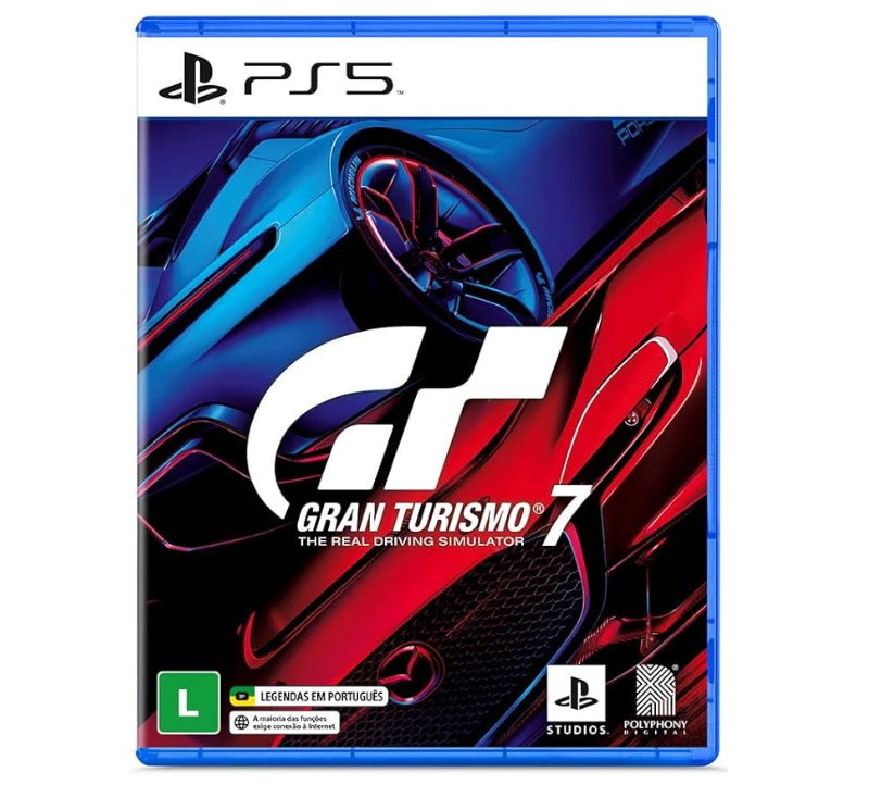 Jogo Gran Turismo 7 para PS5 – Simulador de Corrida Realista