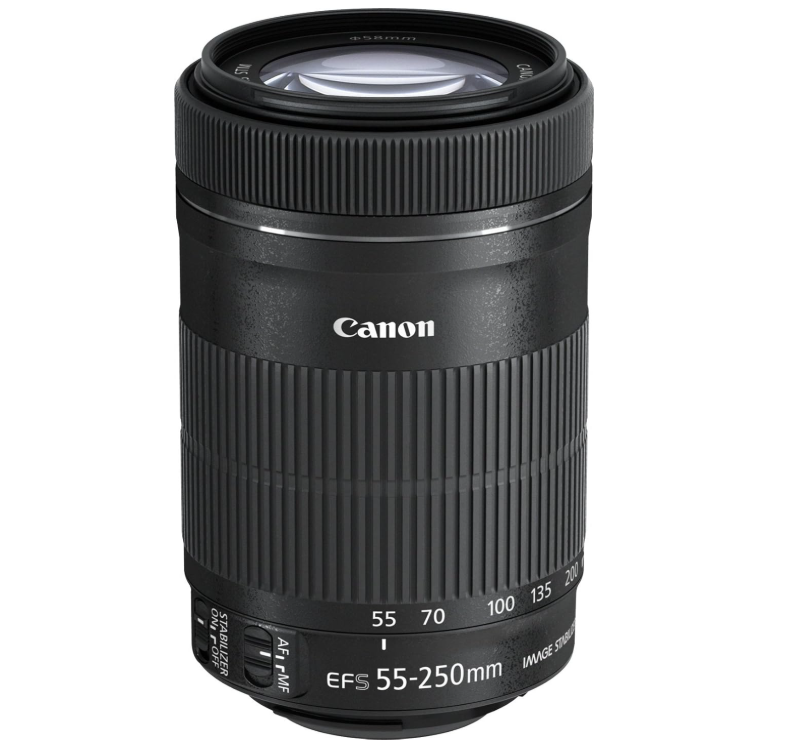 Lente Canon EF-S 55-250mm f/4-5.6 IS STM – Teleobjetiva Leve com Estabilizador