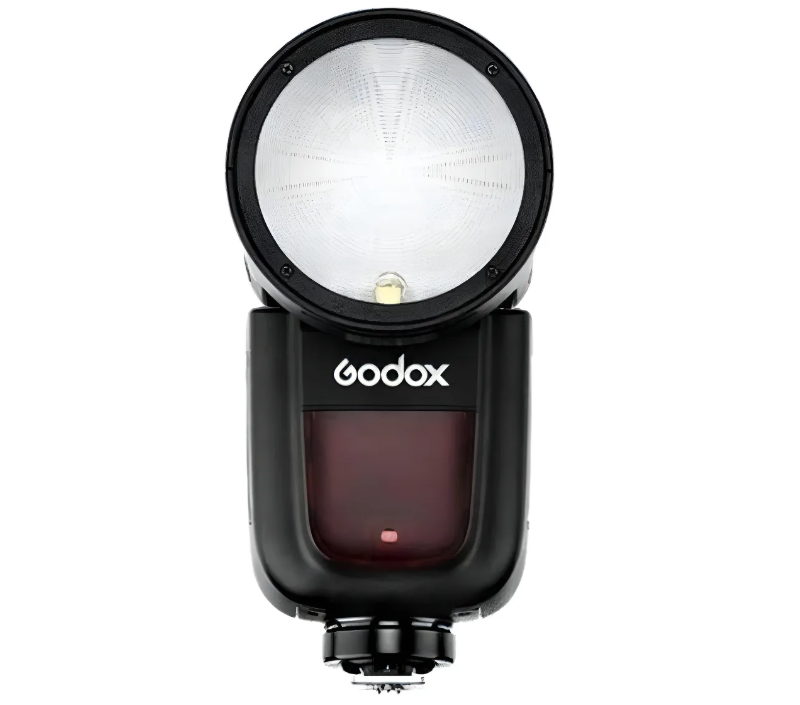 Flash Godox V1 E-TTL Speedlight para Canon – Cabeça Redonda com Luz Suave e HSS
